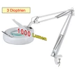 Kép 1/2 - Asztali nagyítós lámpa 3 dioptria ¤125mm 22W