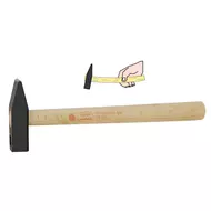 Fa nyelű lakatos kalapács erősített nyélel (német)