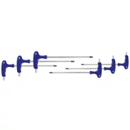 Hatszögkulcs klt. keresztmarkolattal és gömbvégű fejjel  2-6mm, 6db
