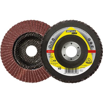 Lamellás csiszolótányér 125 mm P80  SMT314 kúpos (12°) korund
