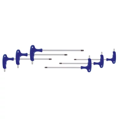 Torx / Biztonsági-Torx imbuszkulcs klt. keresztmarkolattal