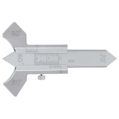 Hegesztési varrat idomszer tolókával Inox