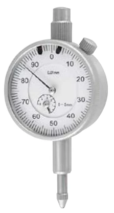 Mérőóra, pontosság: 0,01mm; 0-5mm; ¤40mm