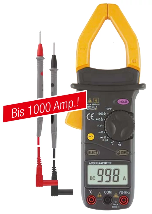 Digitális lakatfogó 1000 A, 700V